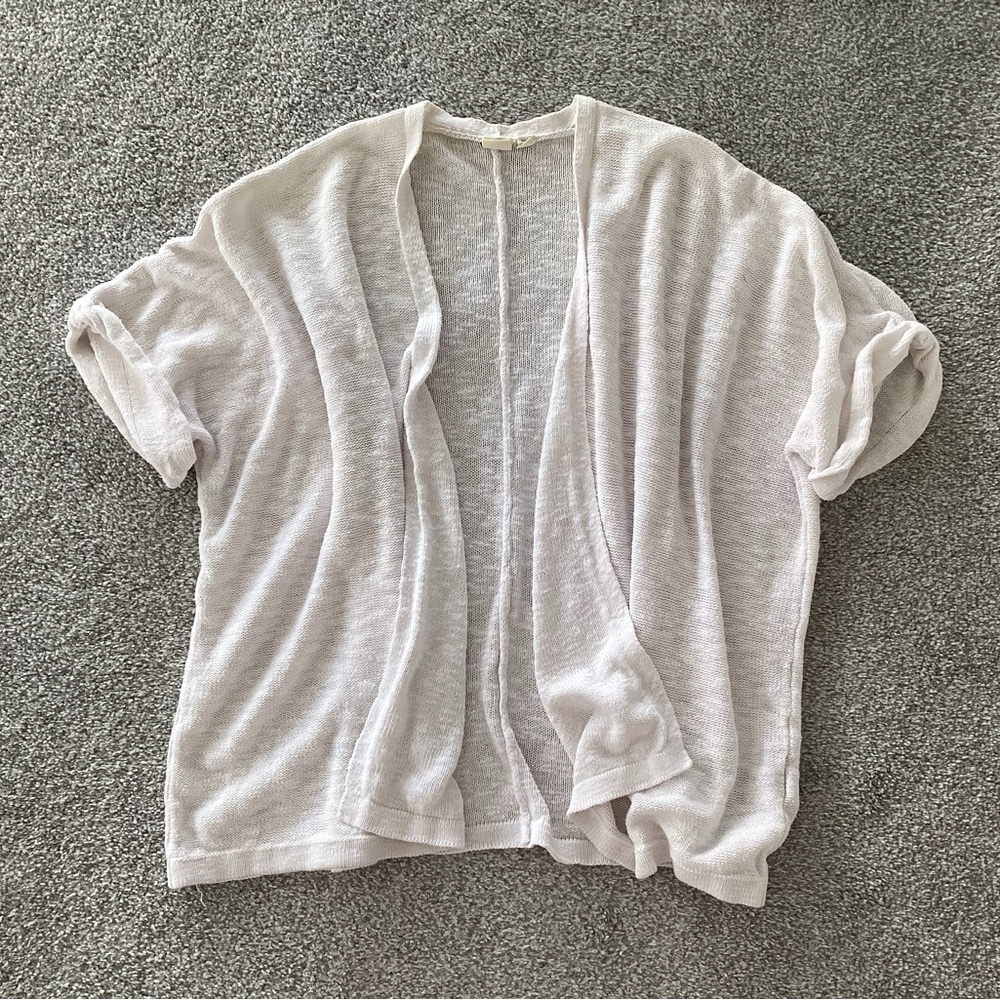 Gap Oversized Lightweight Open Sweater